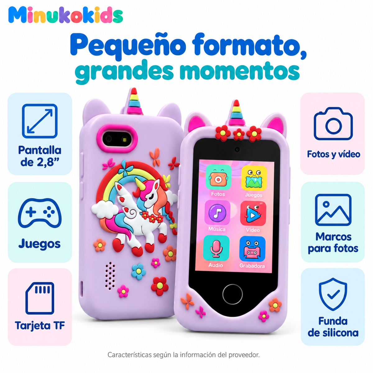 Minukokids - Smartphone Infantil Educativo